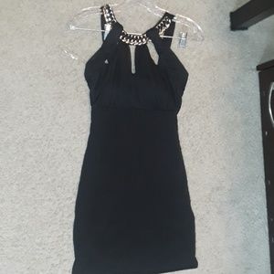 Black cocktail dress